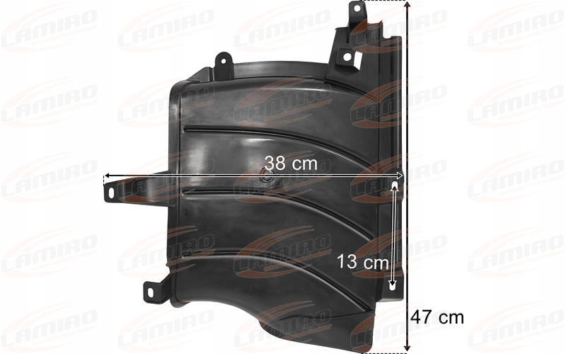 SCANIA R NAROŻNIK WEWNĘTRZNY PRAWY SKRZELA Producent części Lamiro