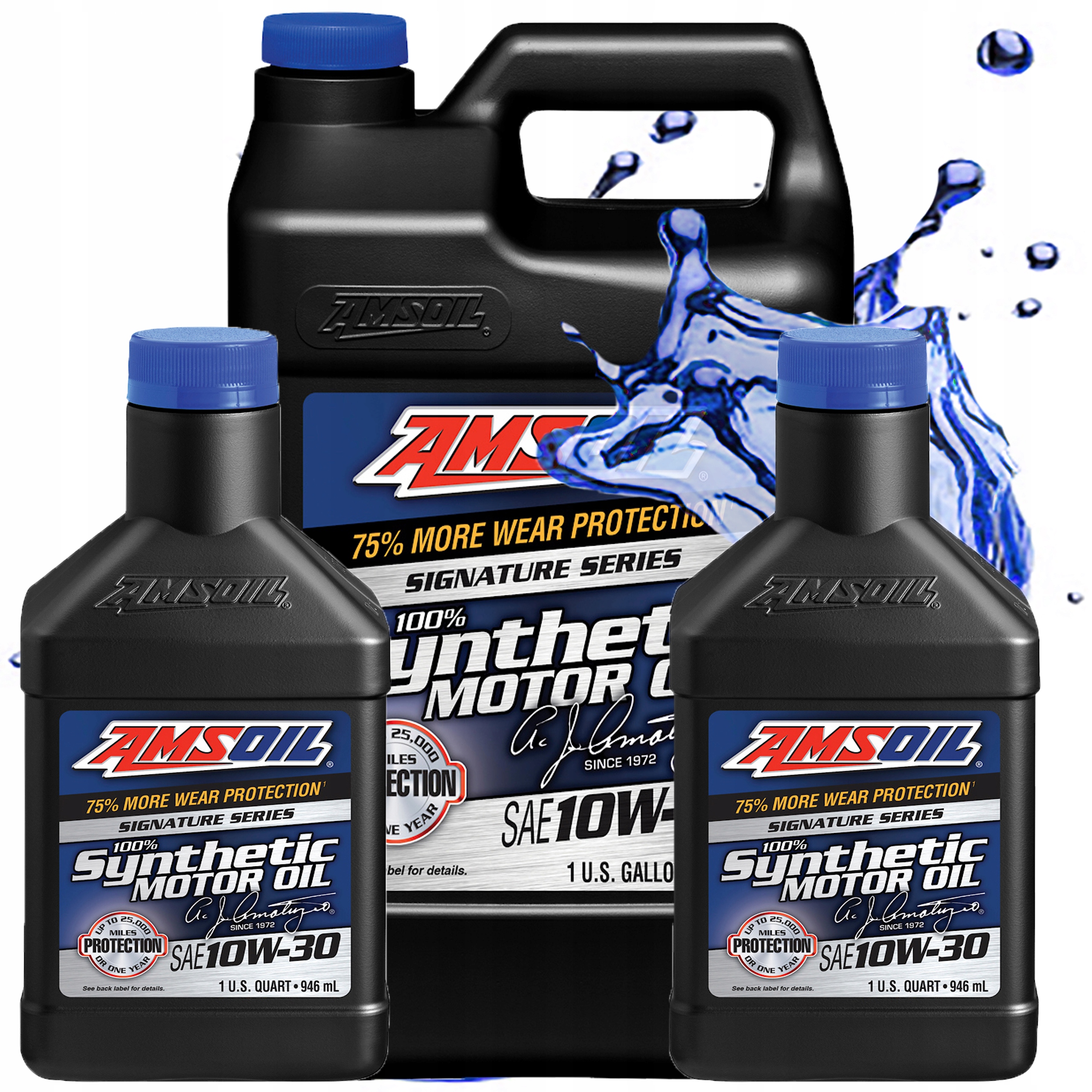 Syntetický Motorový Olej Amsoil 10W30 Signature Series 100% Synth Atm 5,6