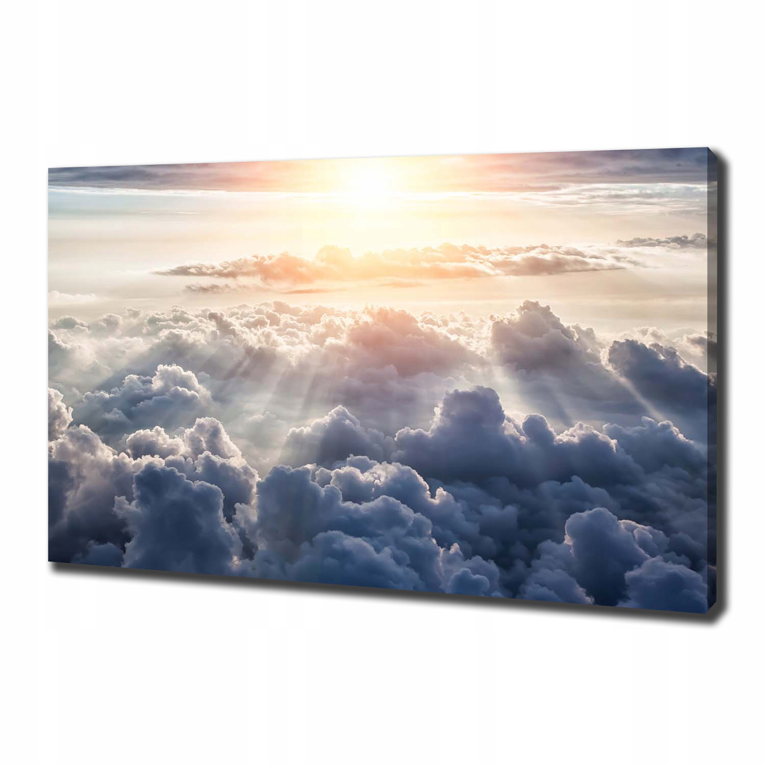 

Foto obraz na płótnie Chmury z lotu ptaka 100x70cm