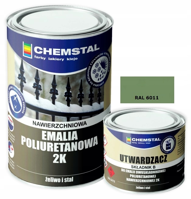 

Emalia Poliuretanowa Do Metalu Półpołysk 6011 1,2L