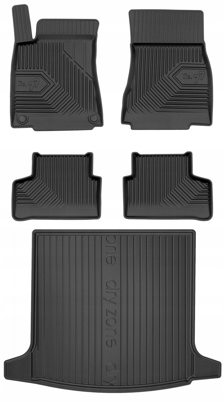 Set 77 Koberce a rohože Mercedes-Benz Cla X118 od roku 2019
