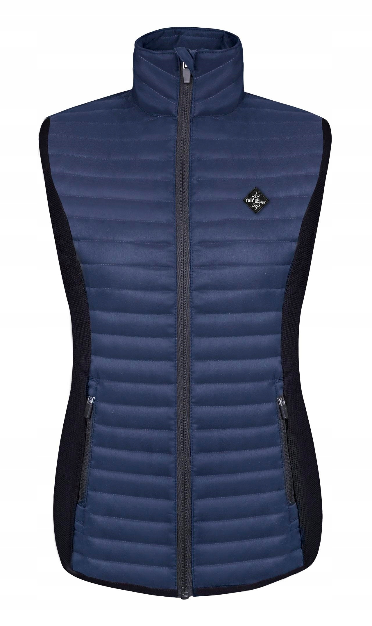 Jezdecká vesta Fair Play Gibb, barva tmavě modrá, velikost 42/XL