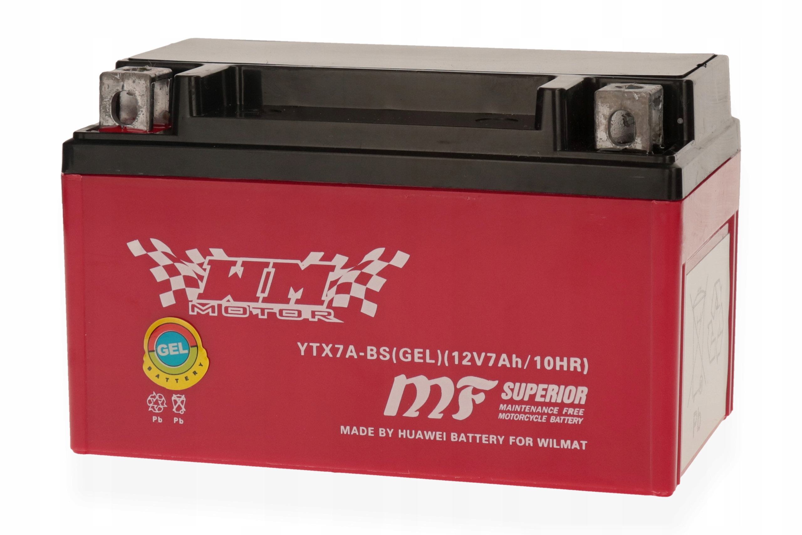 

Akumulator Żelowy 12V 7Ah YTX7A-BS Skuter Zipp