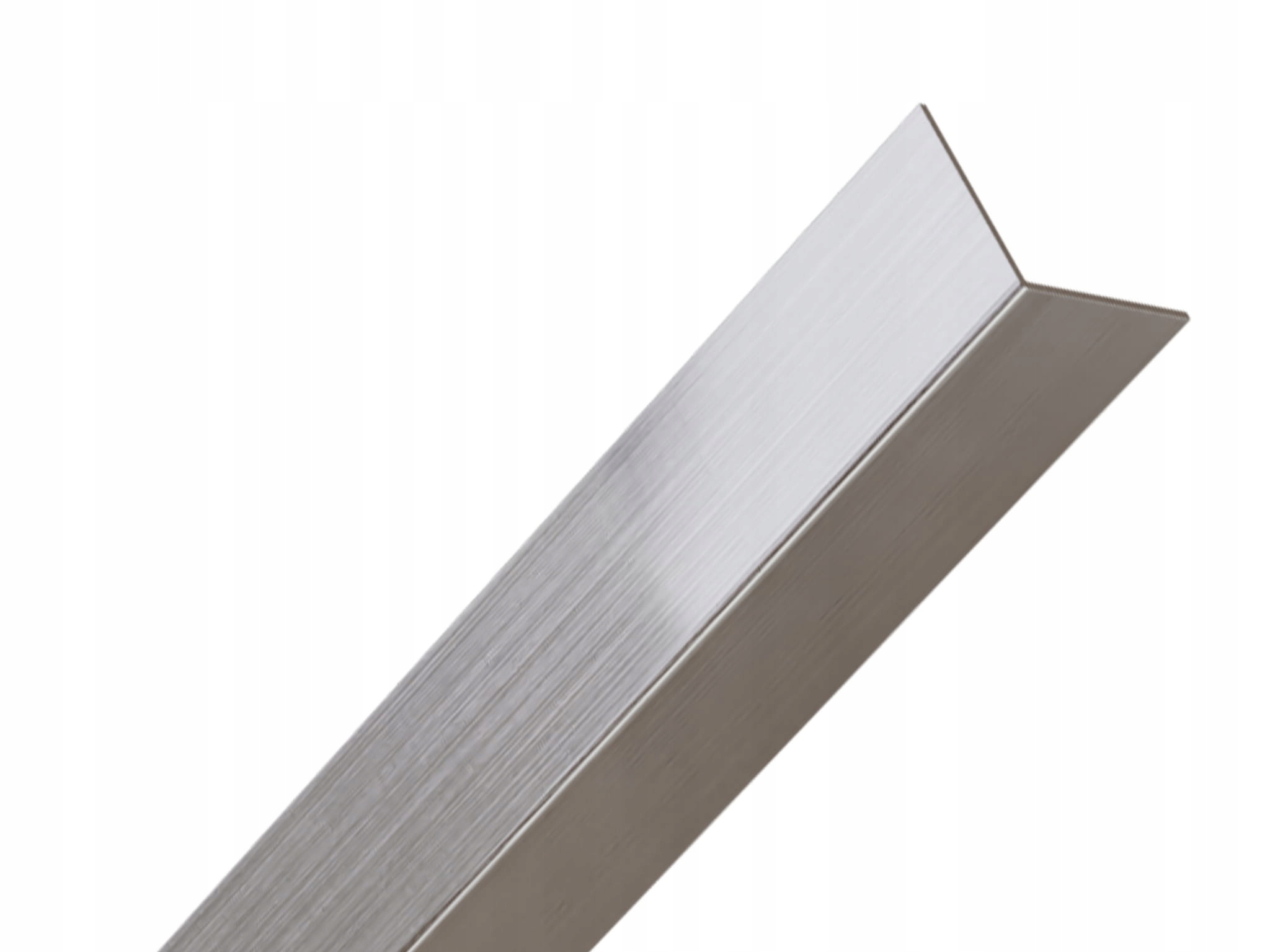 Dokončovací Úhelník L Stříbrný Mat 1 cm x 1 cm x 270 cm
