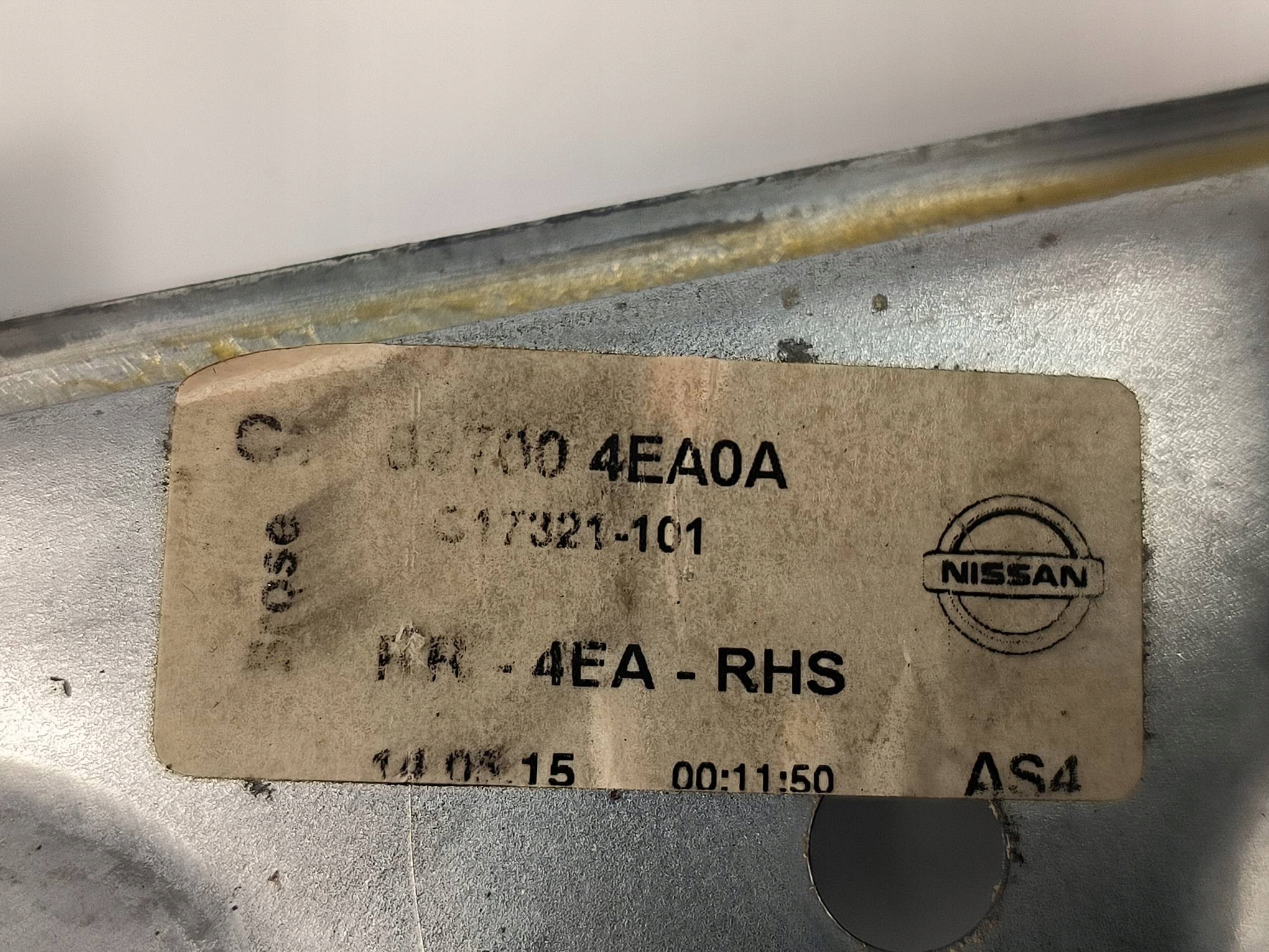 window regulator PT 807004EA0A NISSAN QASHQAI II