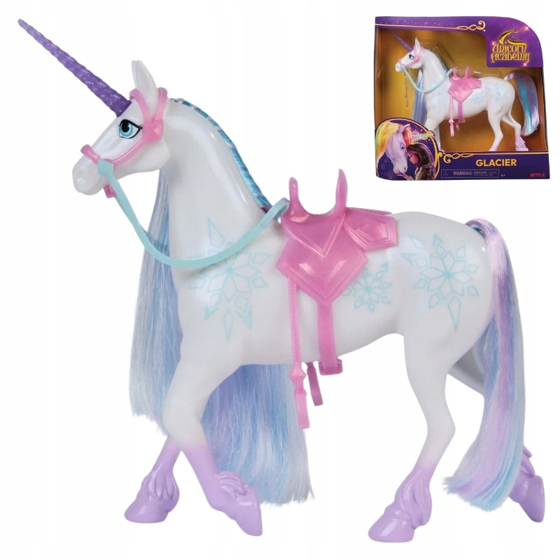 Spin Master Unicorn Jednorożec Glacier Figurka Akademia Jednorożców 4+