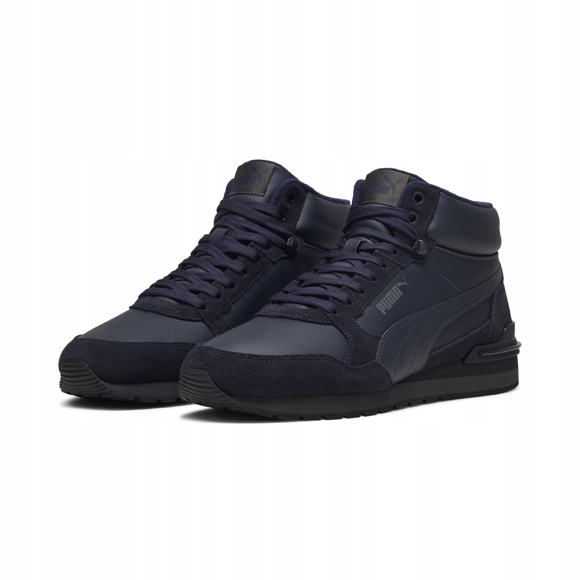 Pánské sportovní boty Puma St Runner V4 Mid 40289402 vysoké, modré, velikost 42