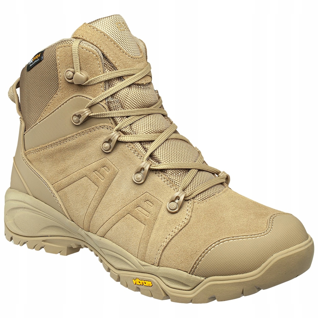 Vojenské terénní taktické boty Bennon Panther Xtr 06 Nm Mid Sand 43