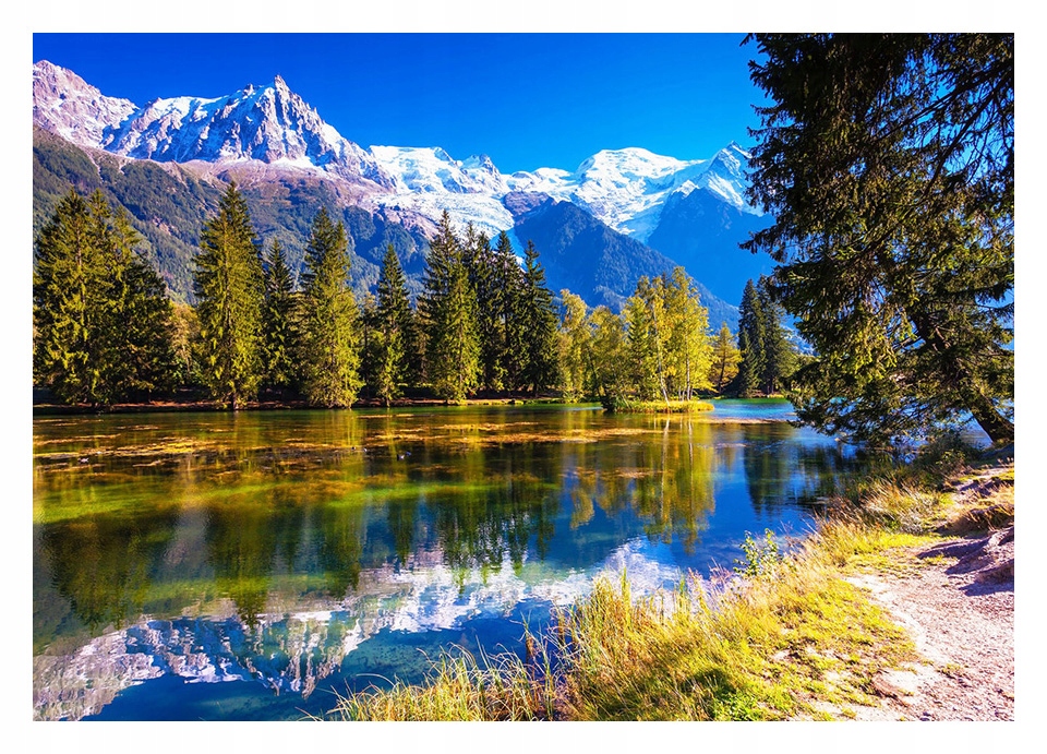 

Fototapeta 3D góry jezioro las 368x254 F00825