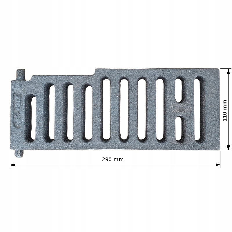 TERMO-TECH drzwiczki żeliwne 290 x 110 Marka Termo-Tech
