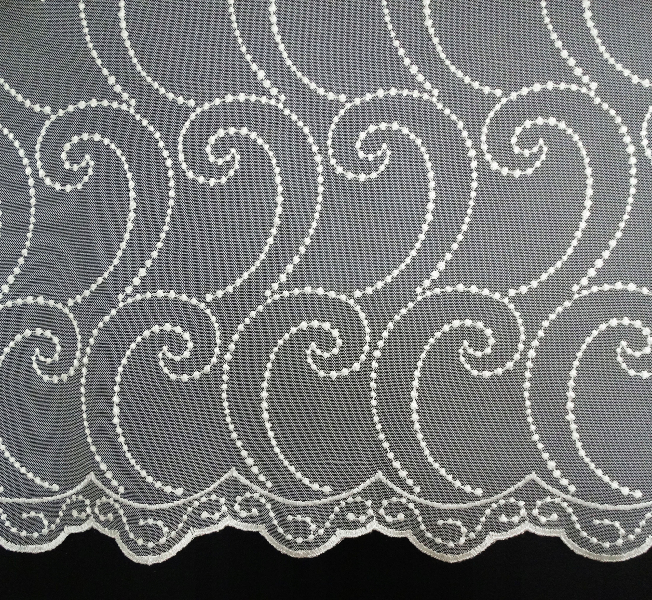 Mg Záclona Szilen markýza výšivka ecru 300x170 cm