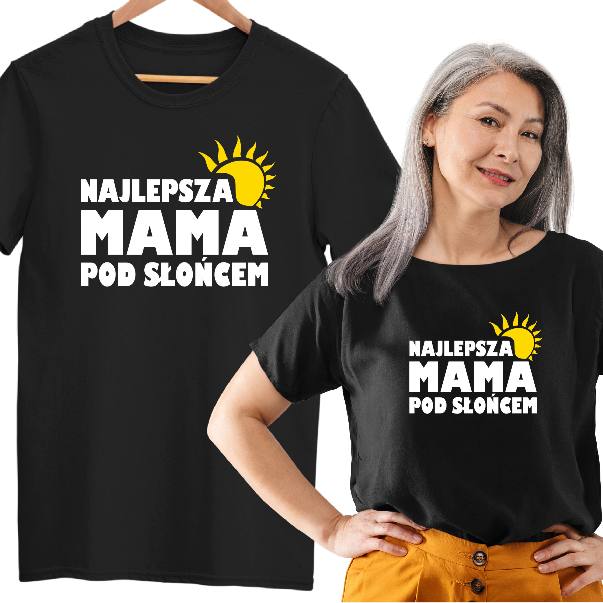 

Koszulka Na Prezent Najlepsza Mama Pod Słońcem M
