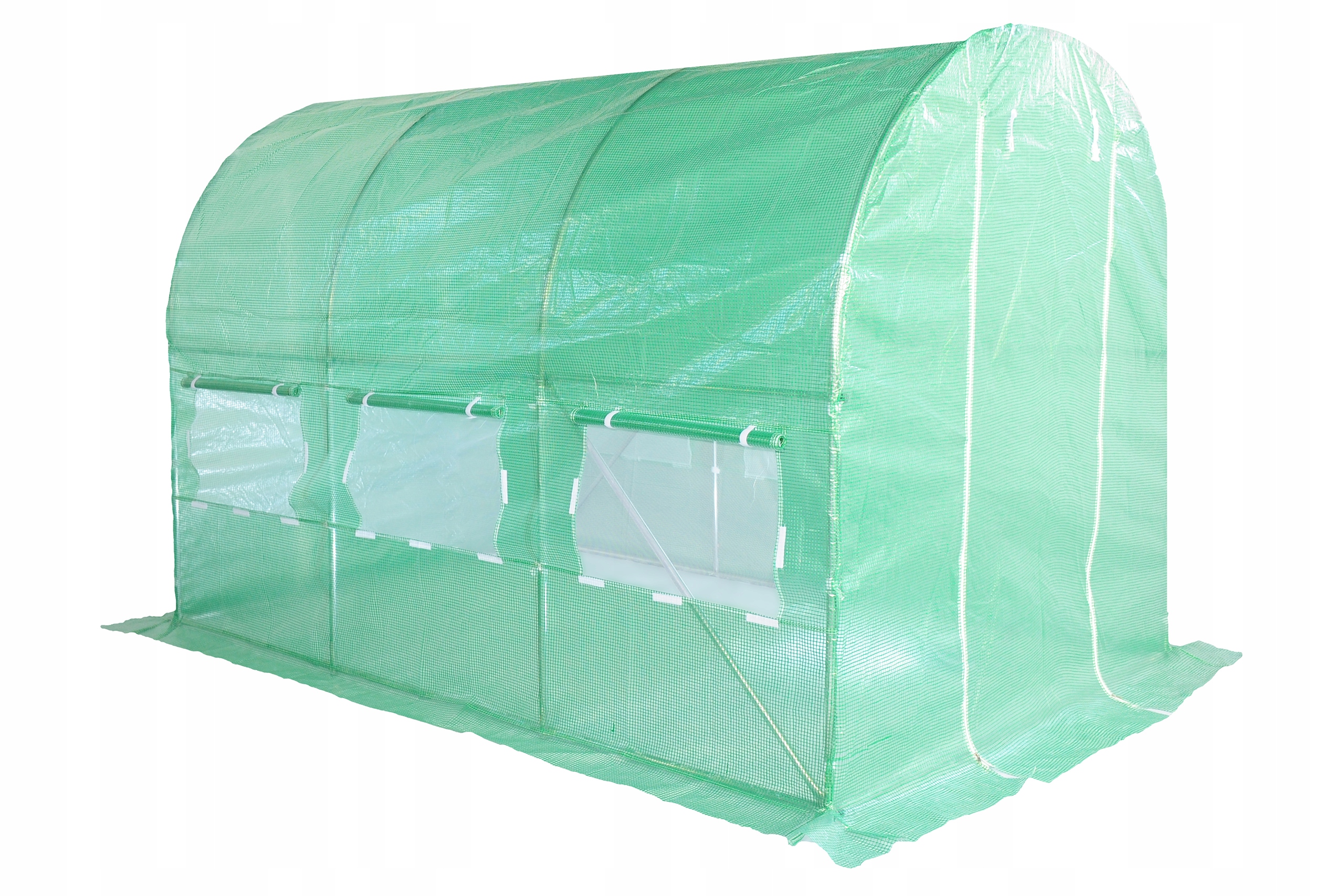 TUNEL FOLIOWY 2x3,5m (7m2) STELAŻ + FOLIA ZIELONA) Kod producenta 200350