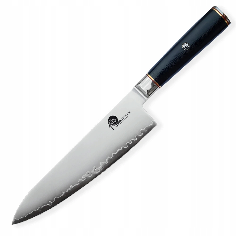 Kuchársky nôž Chef 205 mm Dellinger Okami 3-vrstvový AUS10