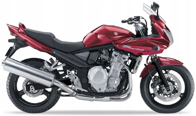 Samolepky Juula Pro Suzuki Gsf 650 S Bandit 2007-2008 Červené Yhl