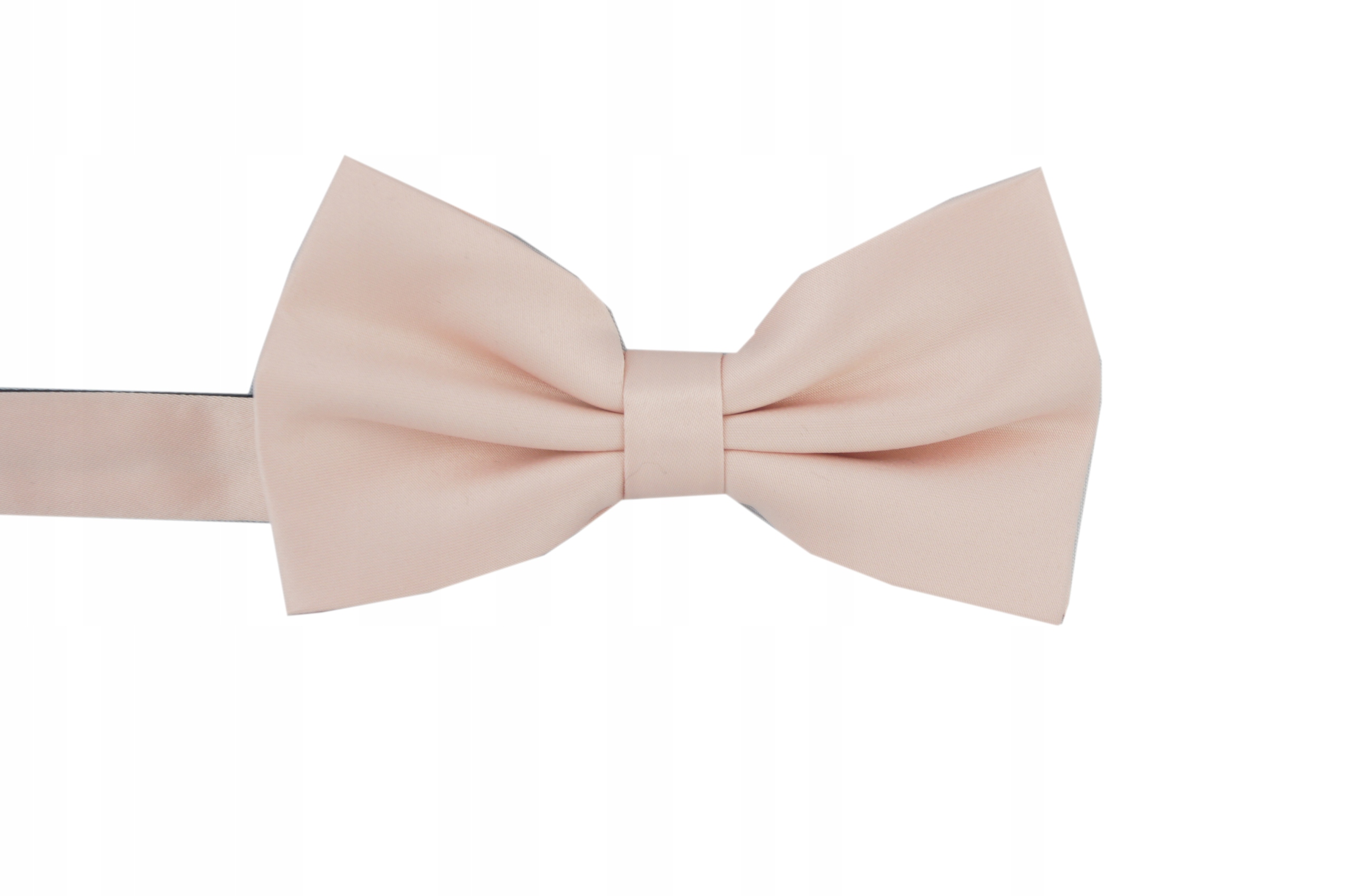 

Mucha męska gładka do koszuli Ecru Kremowa elegant