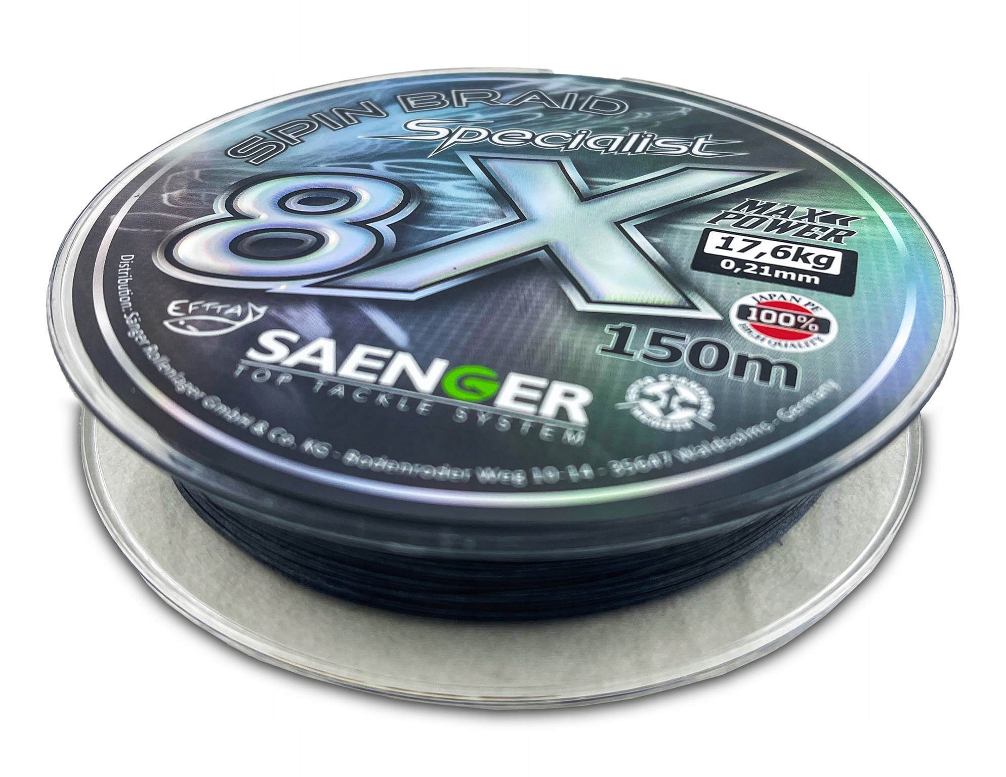 Plecionka Sanger Specialist 8X 150m-0,12mm