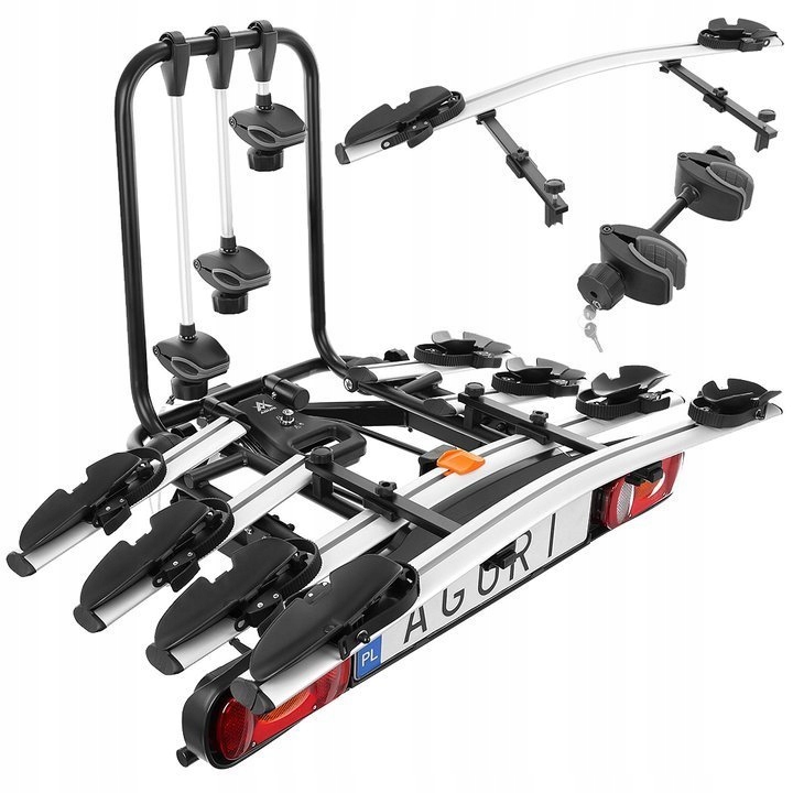 

Aguri Active Bike Bagażnik Na 4 Rowery na Hak