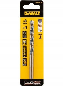 

Wiertło do metalu Black Gold 8.5mm Dewalt
