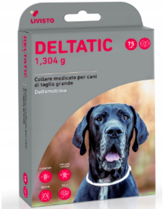Deltatic 1.304 g Obroża 75 cm bardzo duże psy