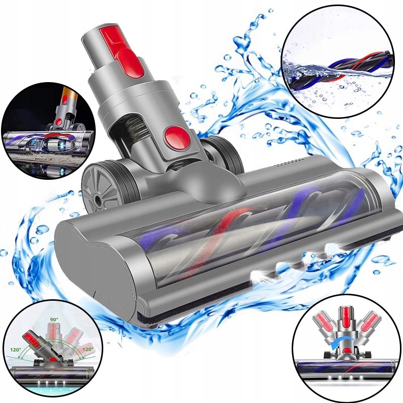 WYMIANA SZCZOTKA PODŁOGOWA ELEKTRYCZNA KOMPATYBILNA Z V7 V8 V10 / V11 Z LED