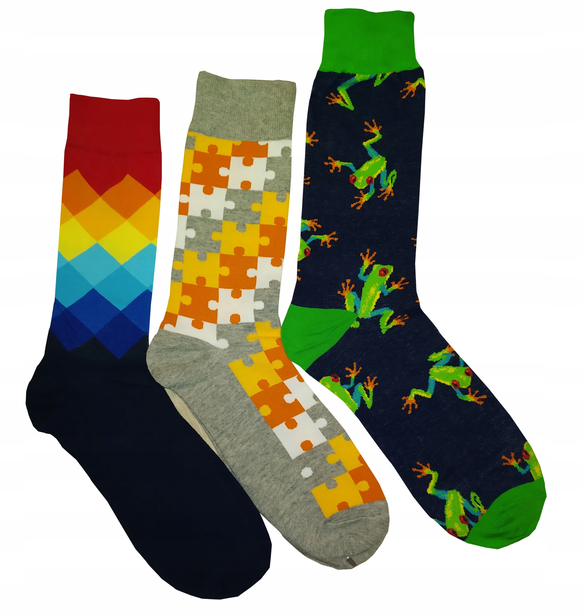 

Odlotowe Skarpetki 39-42 3pack 60 Wzorów Do Wyboru