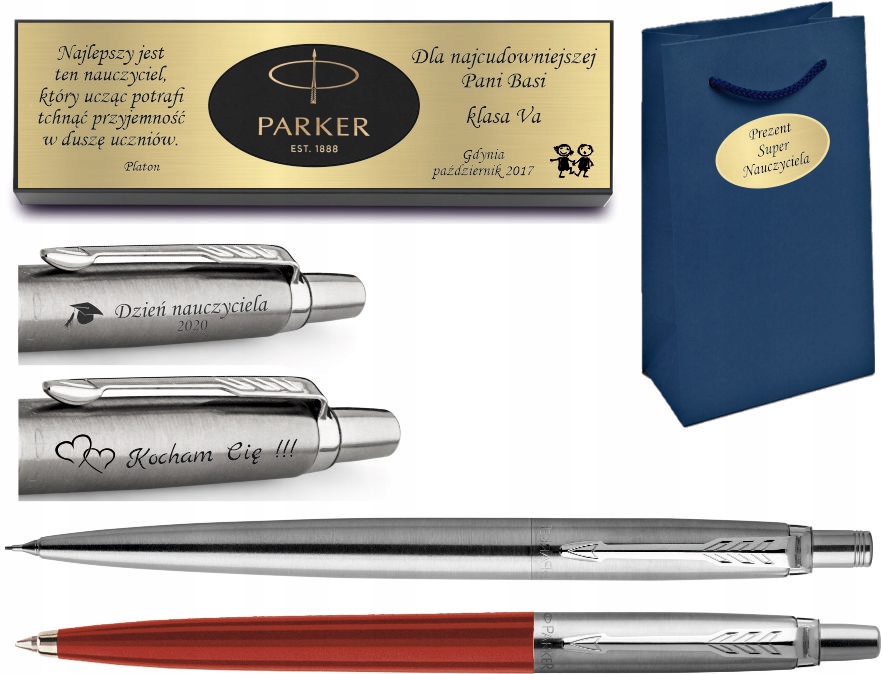 

Parker Jotter Zestaw długopis ołówek Grawer