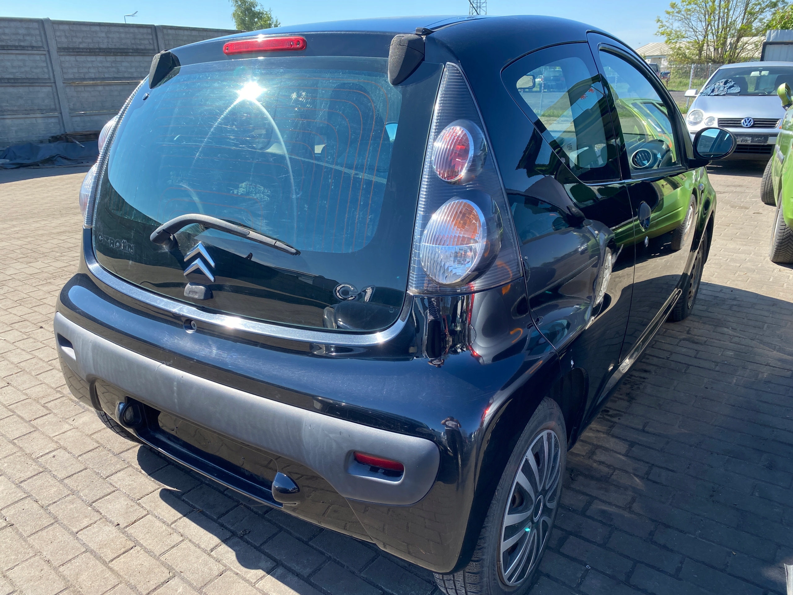 boot doors rear part boot window rear Citroen C1 05-14