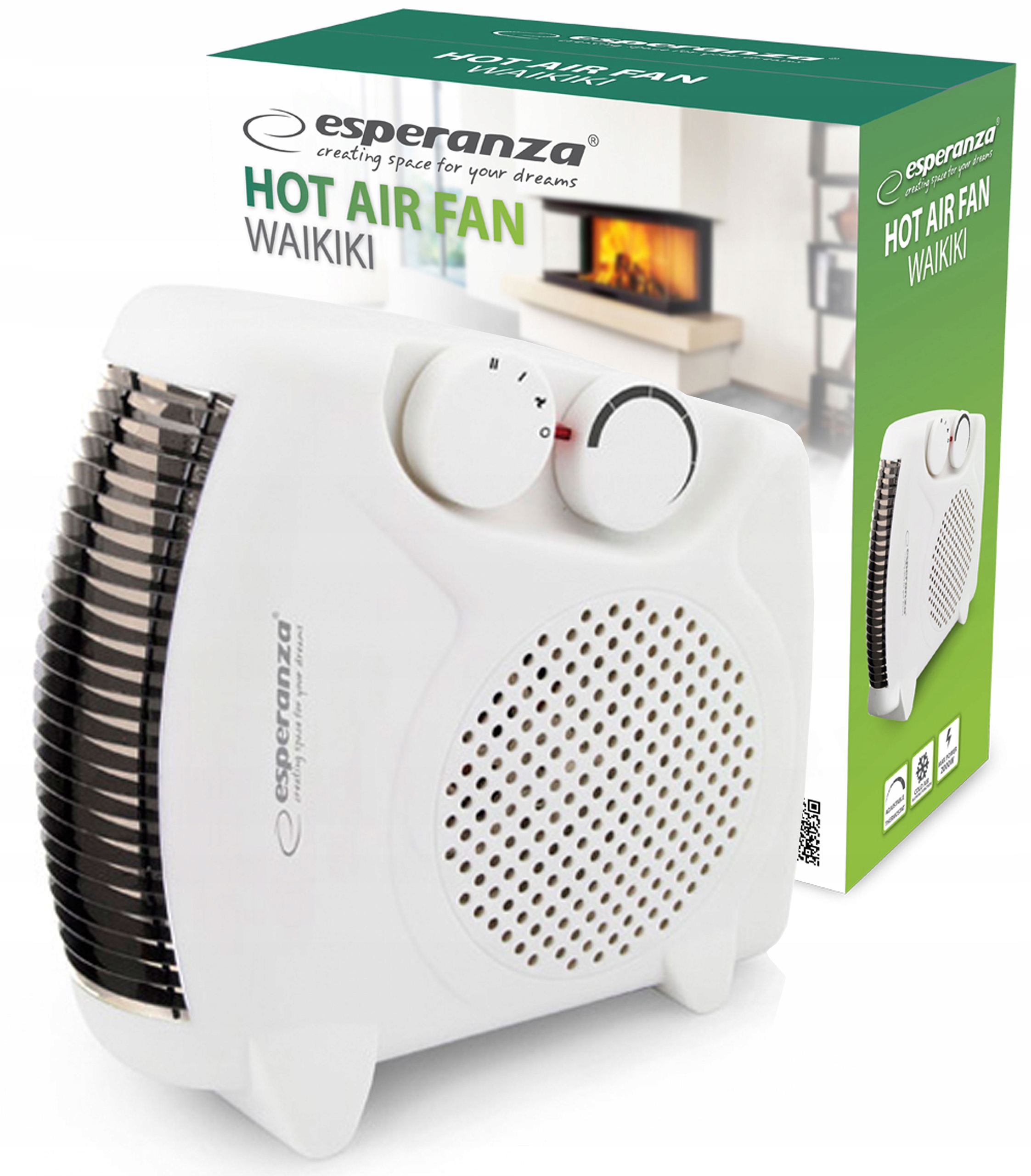 

Termowentylator Farelka Grzejnik Elektryczny 2000W