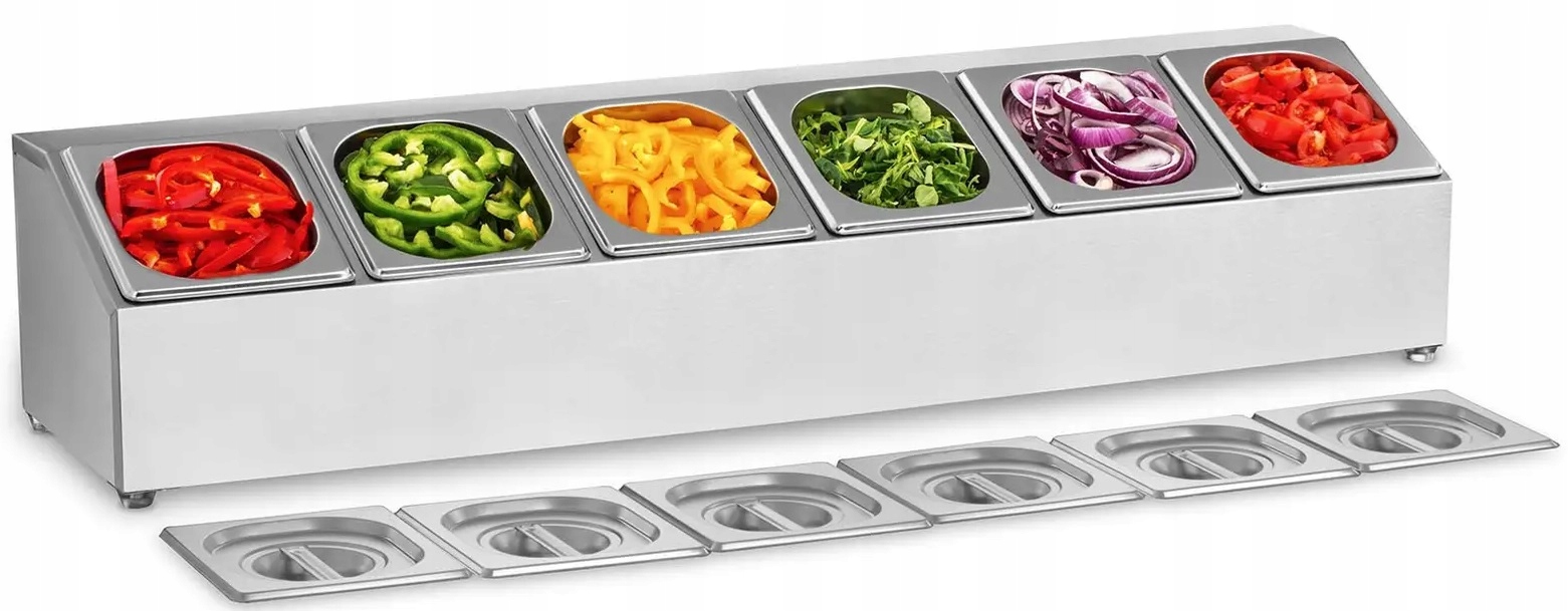 Stojan Displej na 6 nádob Gn 1/6 Royal Rcpn 6 10011013