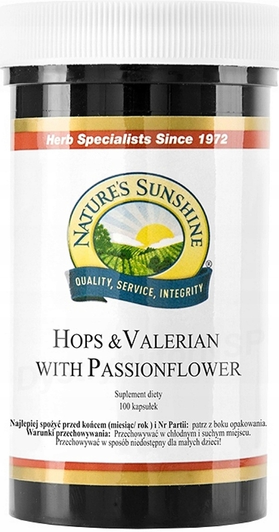 

Natures Sunshine Hops & Valerian Nsp stres sen