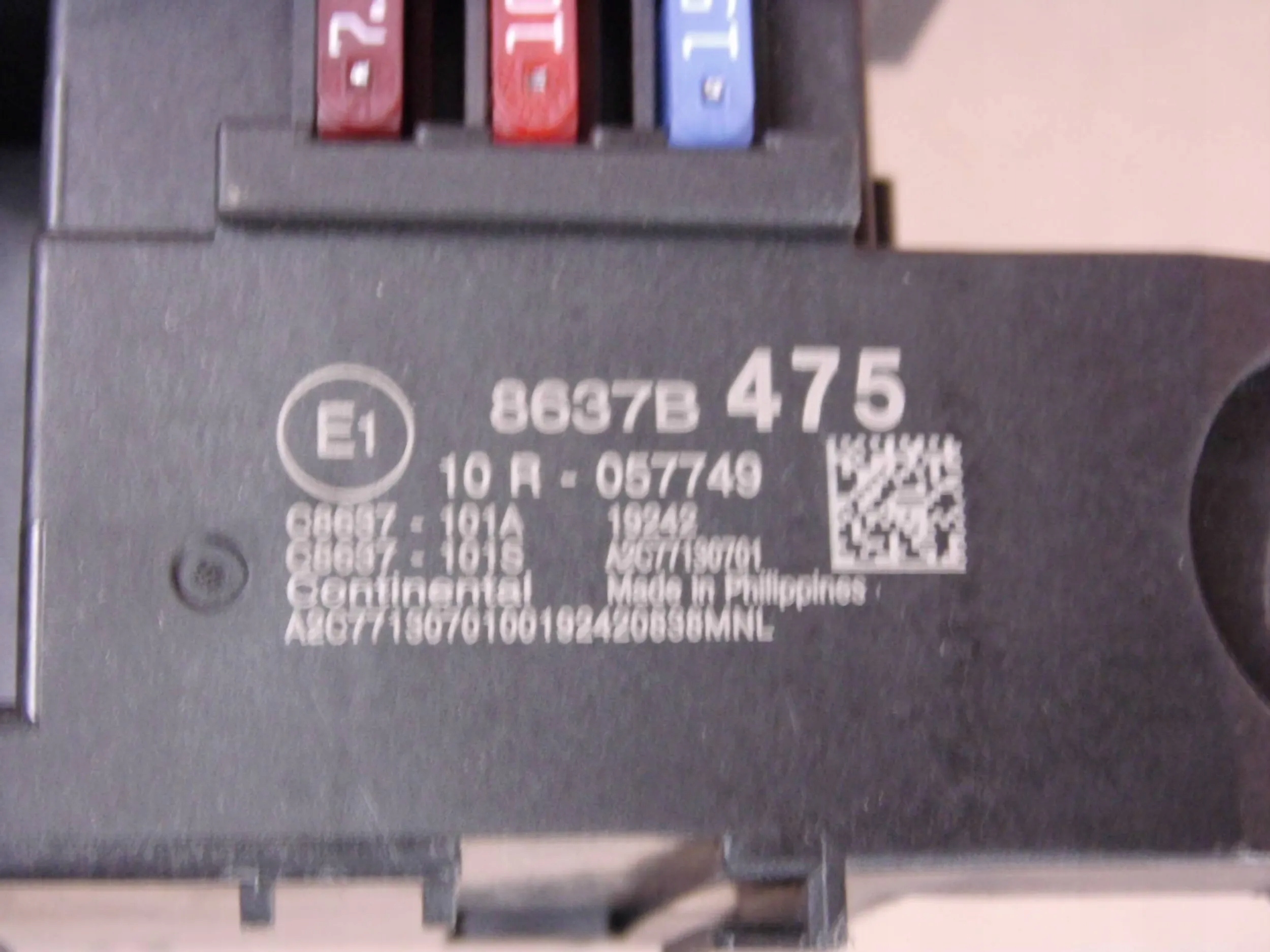 Mitsubishi Eclipse Cross control unit module BSM 8637B475 <