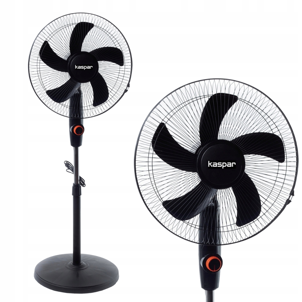 Wentylator Stojący Podłogowy Wiatrak Wolnostojący Cichy Mocny 40W Śmigło