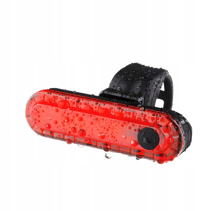 ZESTAW ROWEROWY LAMPKA LED NA PRZÓD + TYŁ 2 LAMPKI Liczba trybów świecenia 4