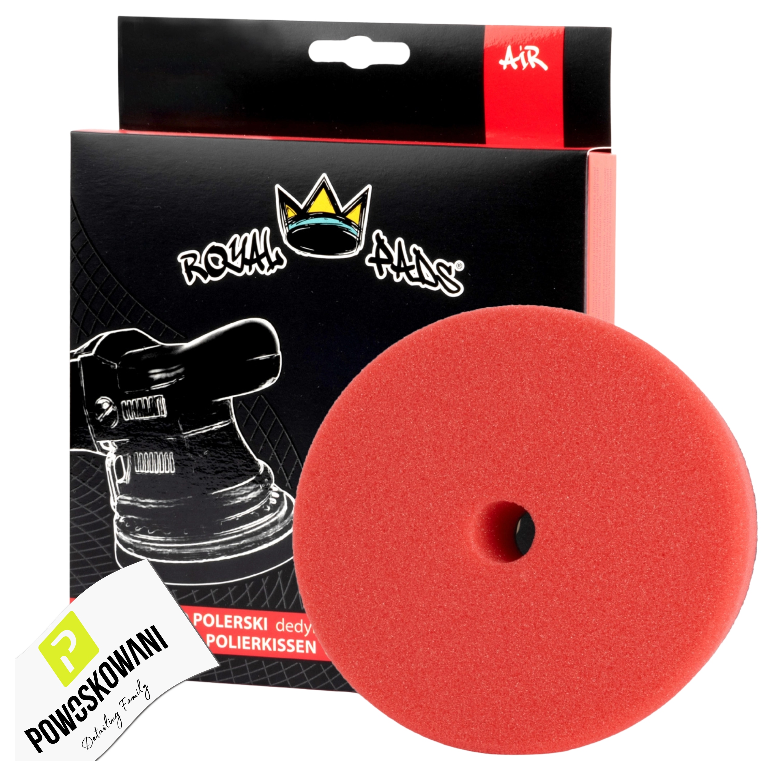 Royal Pads Air Soft Pad 150 mm Miękki Pad Polerski Finish Dual Action