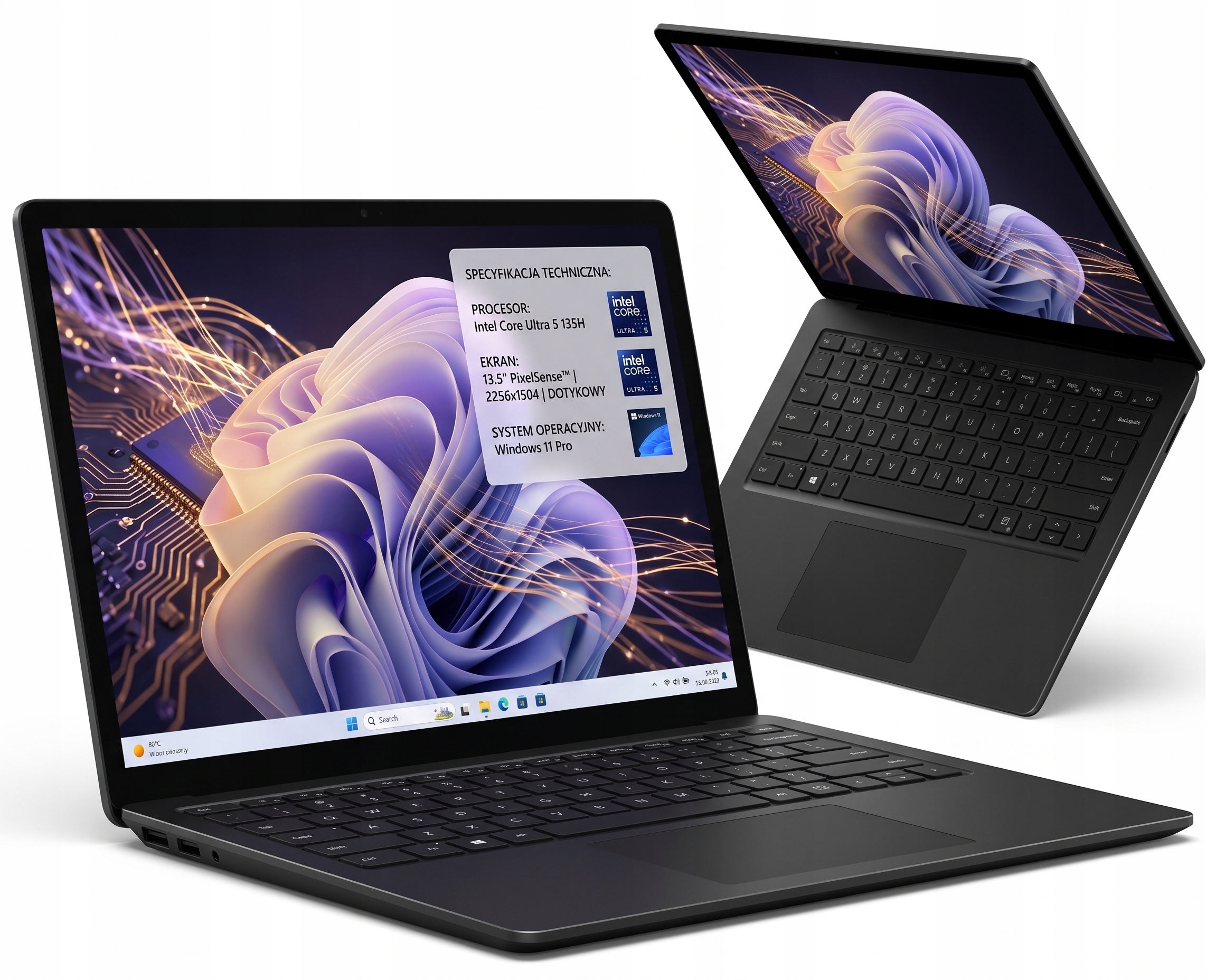 Microsoft Surface Laptop 6 U5 135H 16/256GB 13.5" 2256x1504 Dotyk W11P