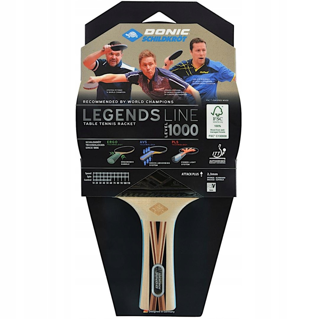 Pálka Na Stolní Tenis Legends 1000 Fsc Květináč