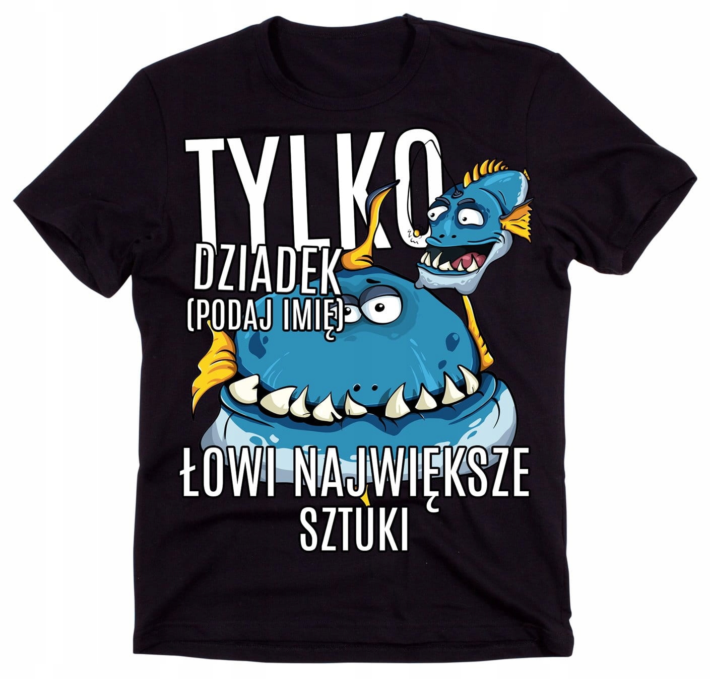 

Koszulka t-shirt dla dziadka wędkarza roz XXXL