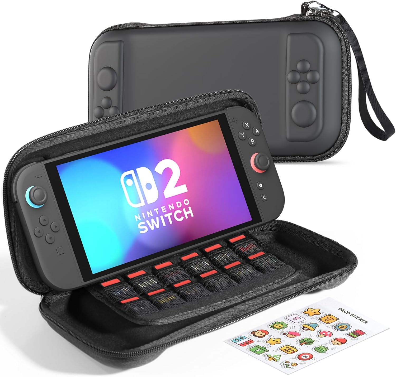 ETUI OCHRONNE SLIM TWARDE DO NINTENDO SWITCH 2 2025 ODPORNE NA UDERZENIA