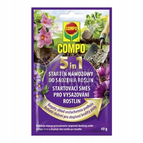 

5w1STARTER Nawozowy do sadzenia i przesadzania 40g