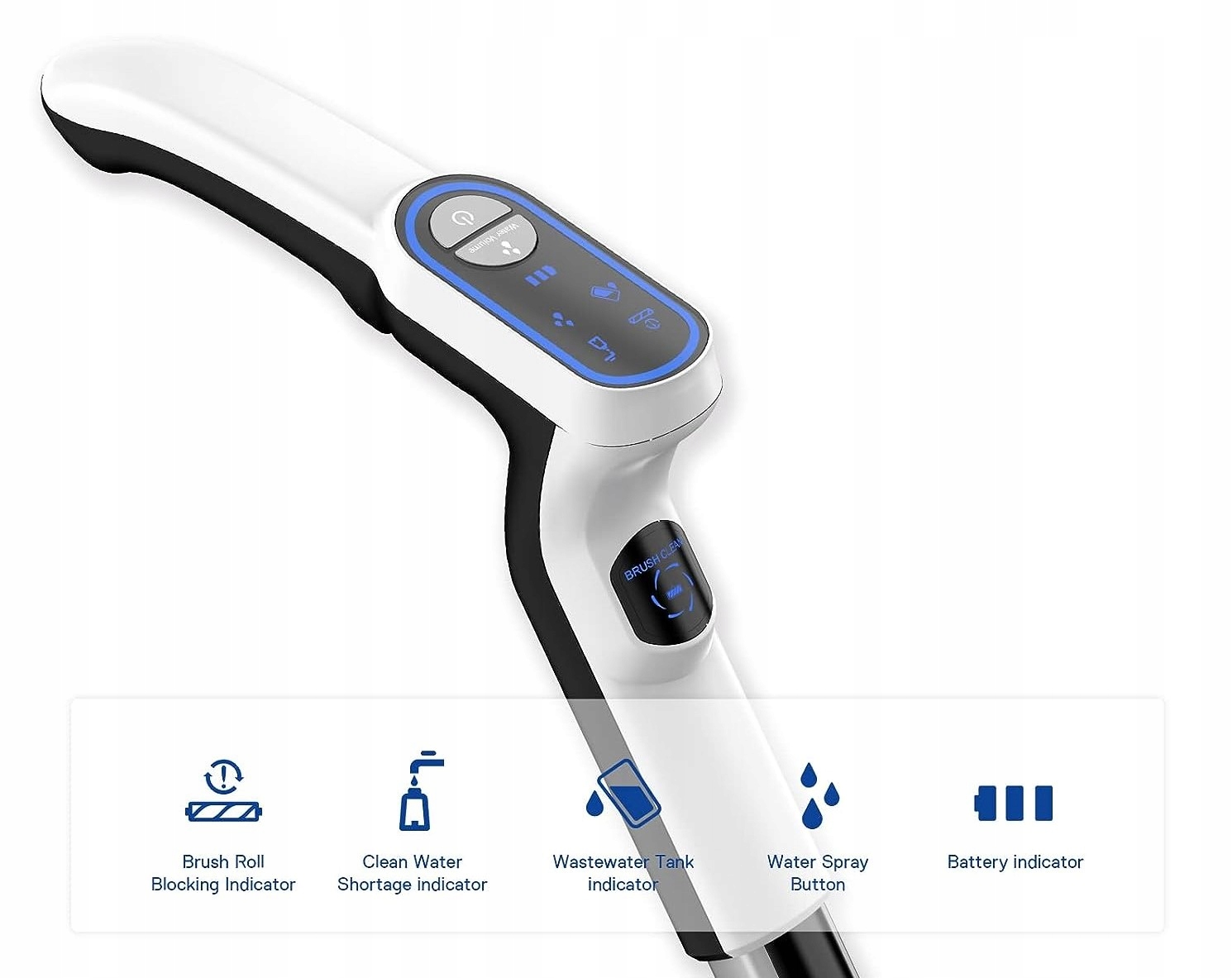 Odkurzacz pionowy Redkey W12 Zasilanie akumulatorowe