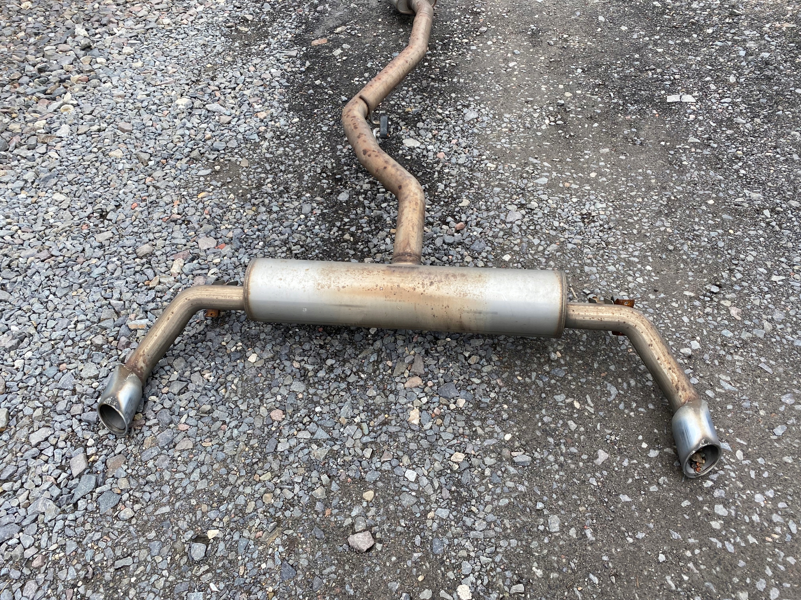BMW X5 E70 exhaust silencer BOYSEN 7799797