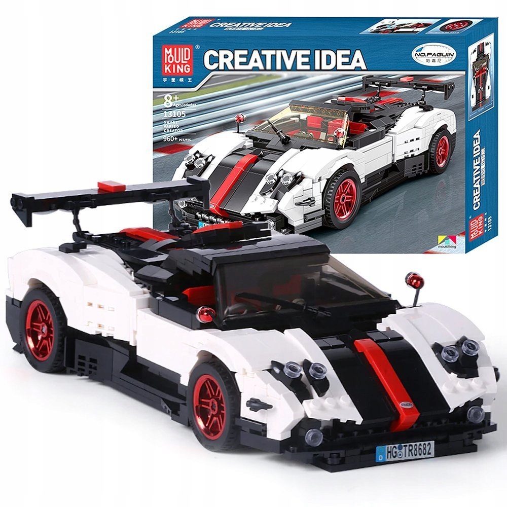 

Klocki Technic Konstrukcyjne Auto Samochód Pagani