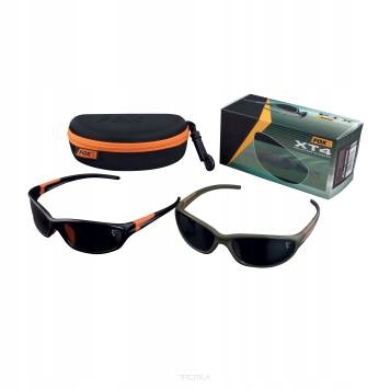 Okulary Sunglasses XT4 Green Frame Brown Lense FOX