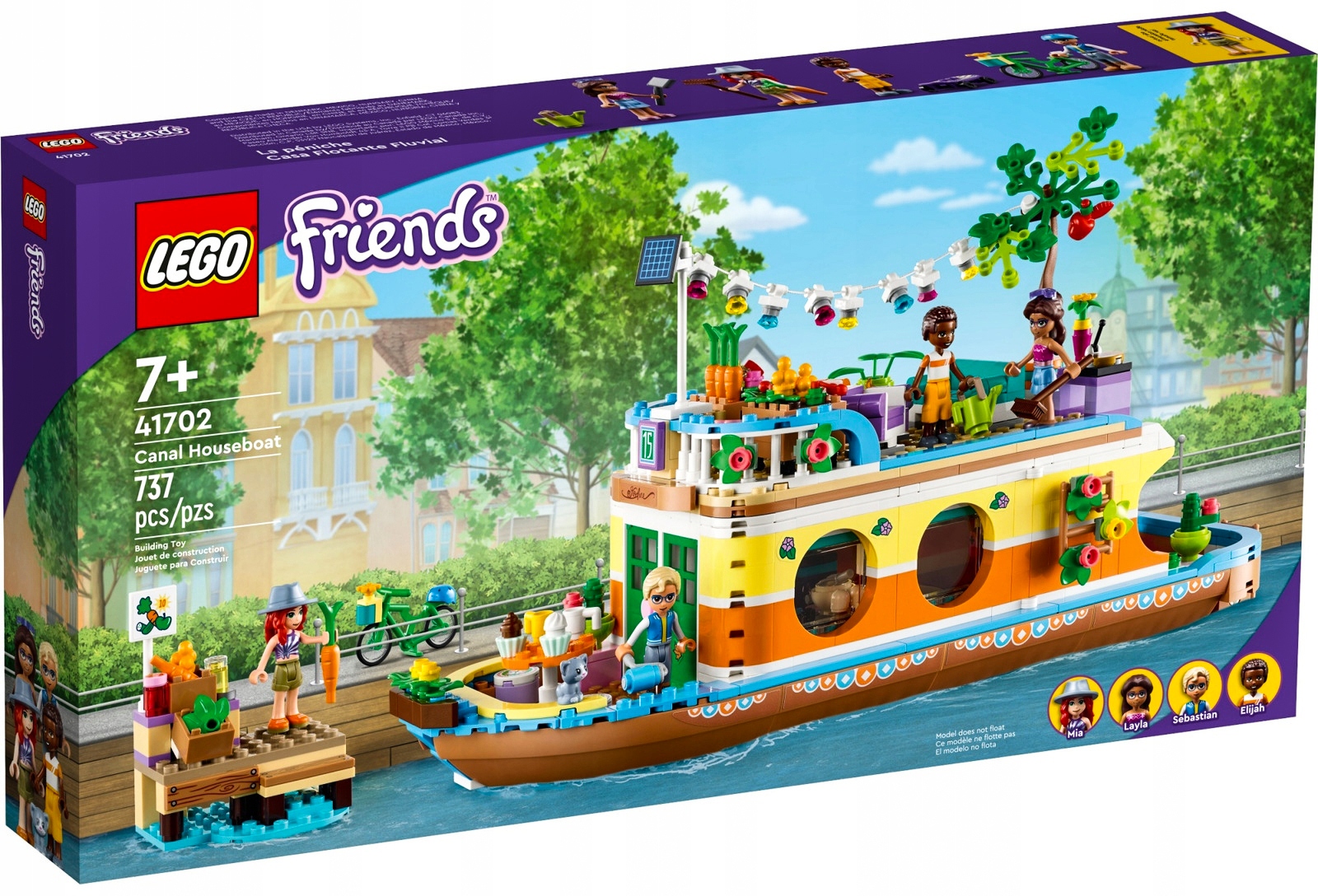 LEGO FRIENDS ŁÓDŹ MIESZKALNA NA KANALE
