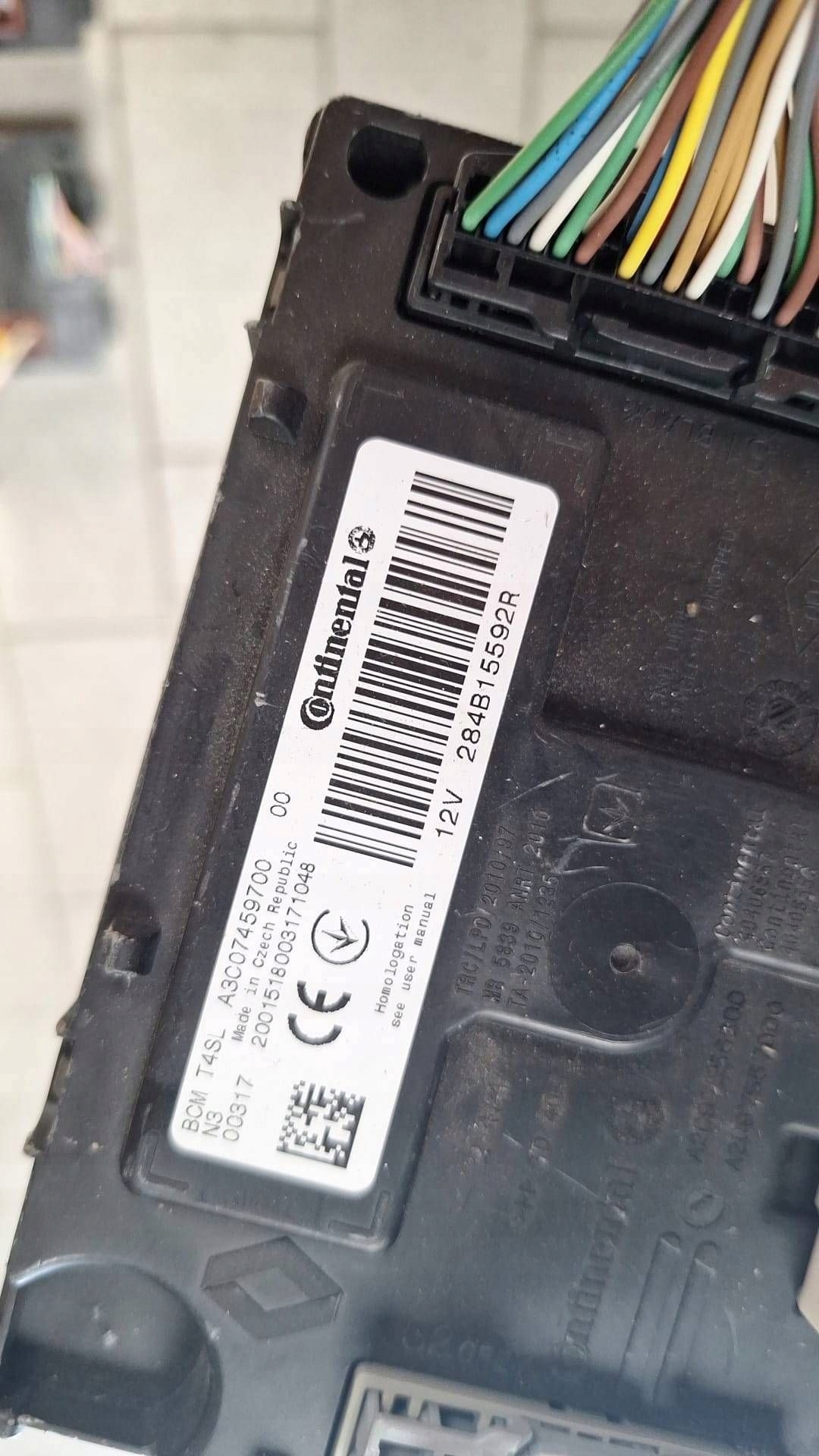 module control unit BCM Dacia Spring 284B15592R