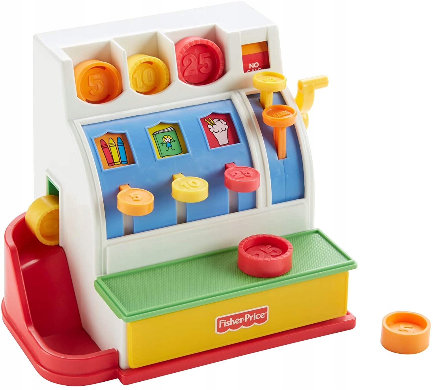 FISHER PRICE WESOŁA KASA DO ZABAWY SKLEPOWA 72044