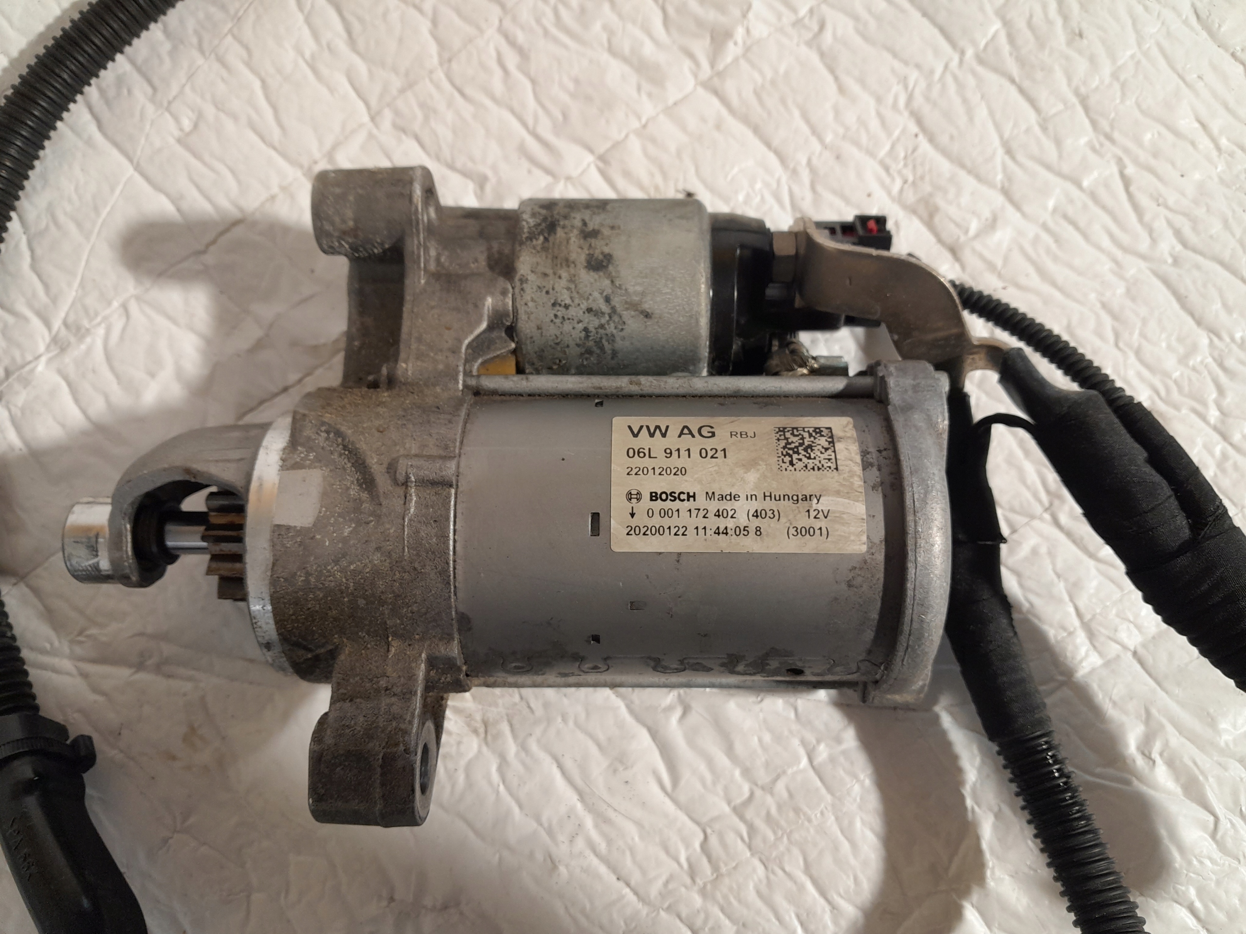 AUDI A4 B9 starter bundle 2.0TFSI CYM 06L911021