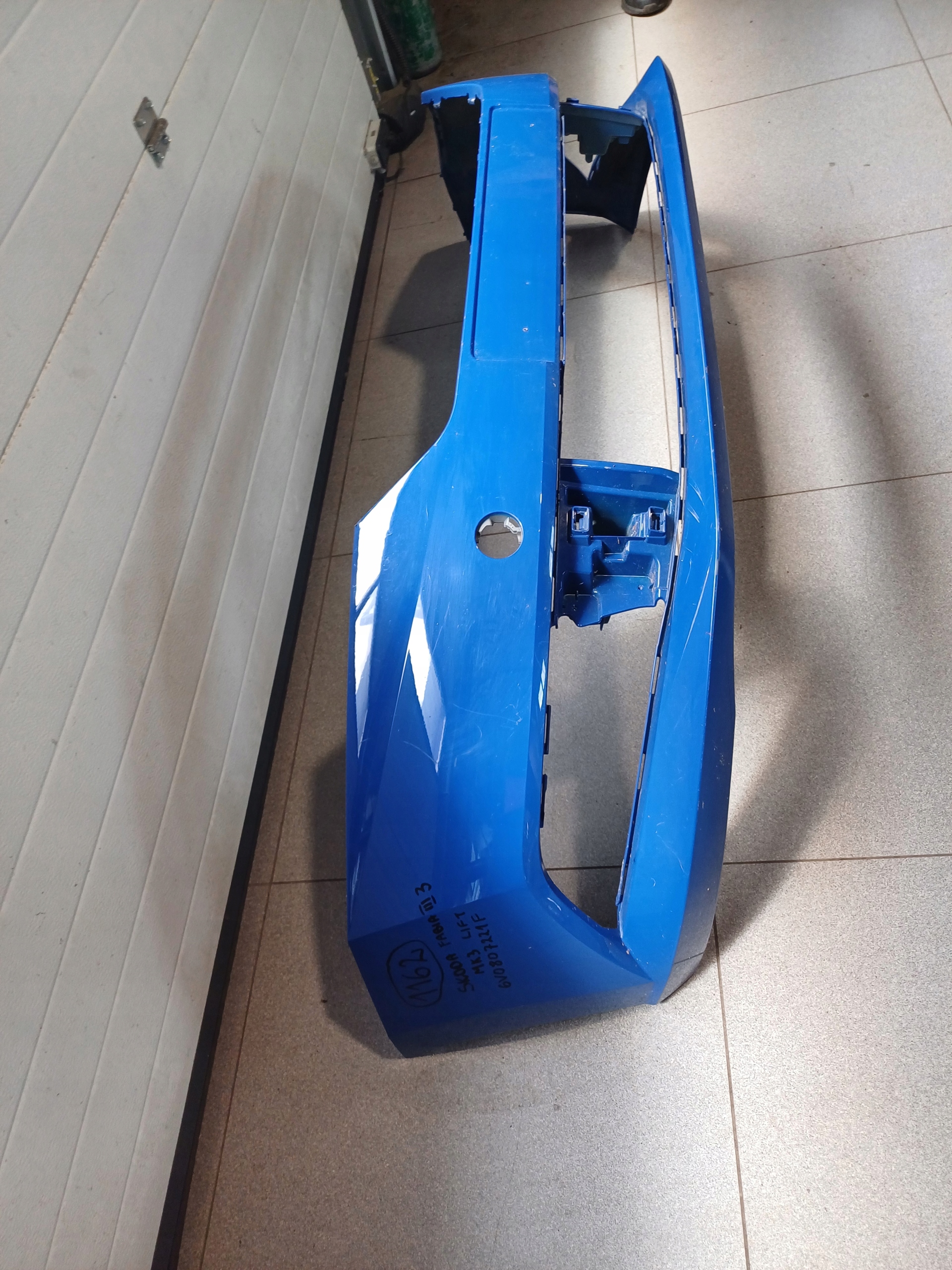 bumper front front SKODA FABIA 3 III LIFT 6V0807221F