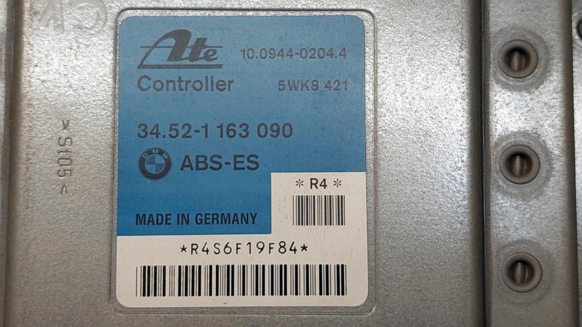 Bedienteil ABS BMW E36 1.6 B 34521163090